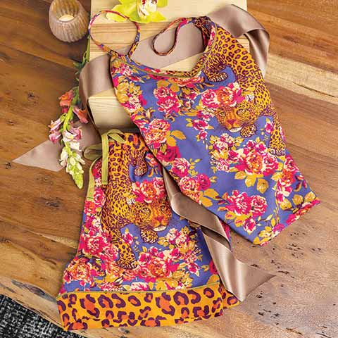 Leopard Cami Pajamas, Pajamas & Robes: Olive & Cocoa, LLC