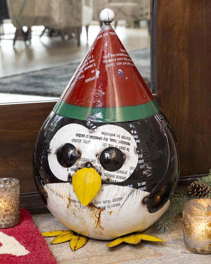 Parker Metal Penguin, For the Home: Olive & Cocoa, LLC
