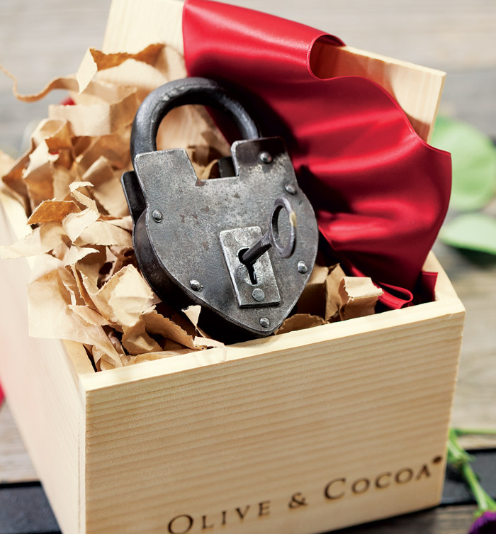 Love Lock Lucchetto con incisione personalizzabile cioccolato regalo di nozze