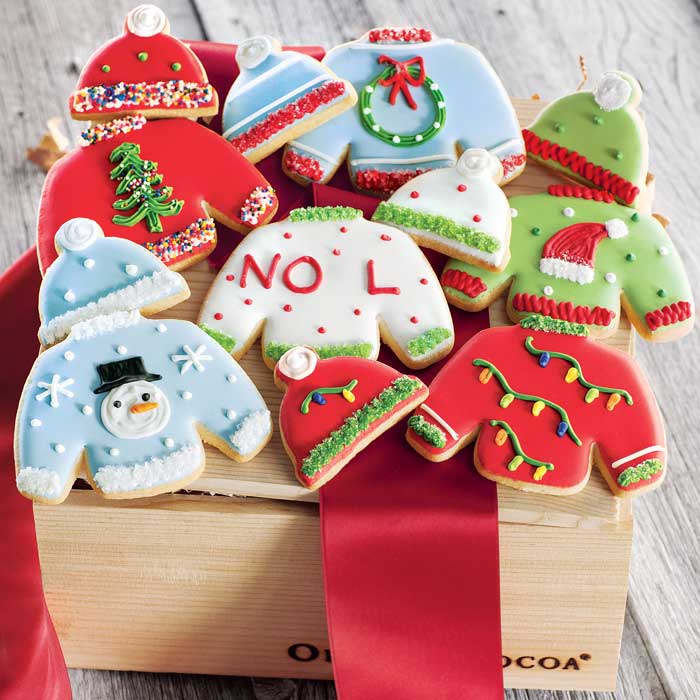 Ugly Sweater Frosted Christmas Cookies Olive Cocoa
